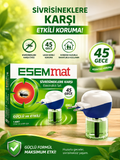 ESEMMAT SİVRİ SİNEKLERE KARŞI 45 GECE