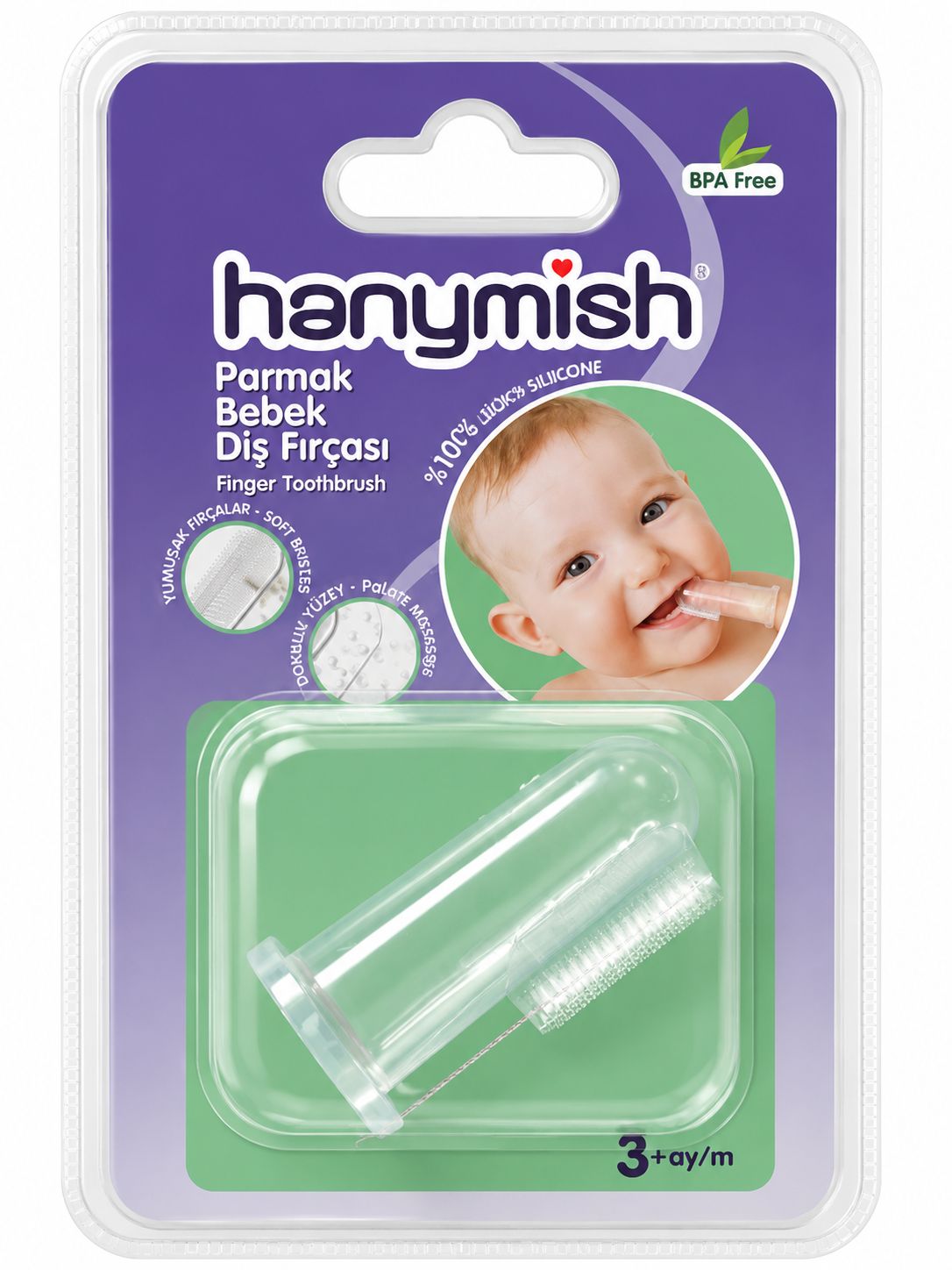 HANYMİSH PARMAK BEBEK DİŞ FIRÇASI
