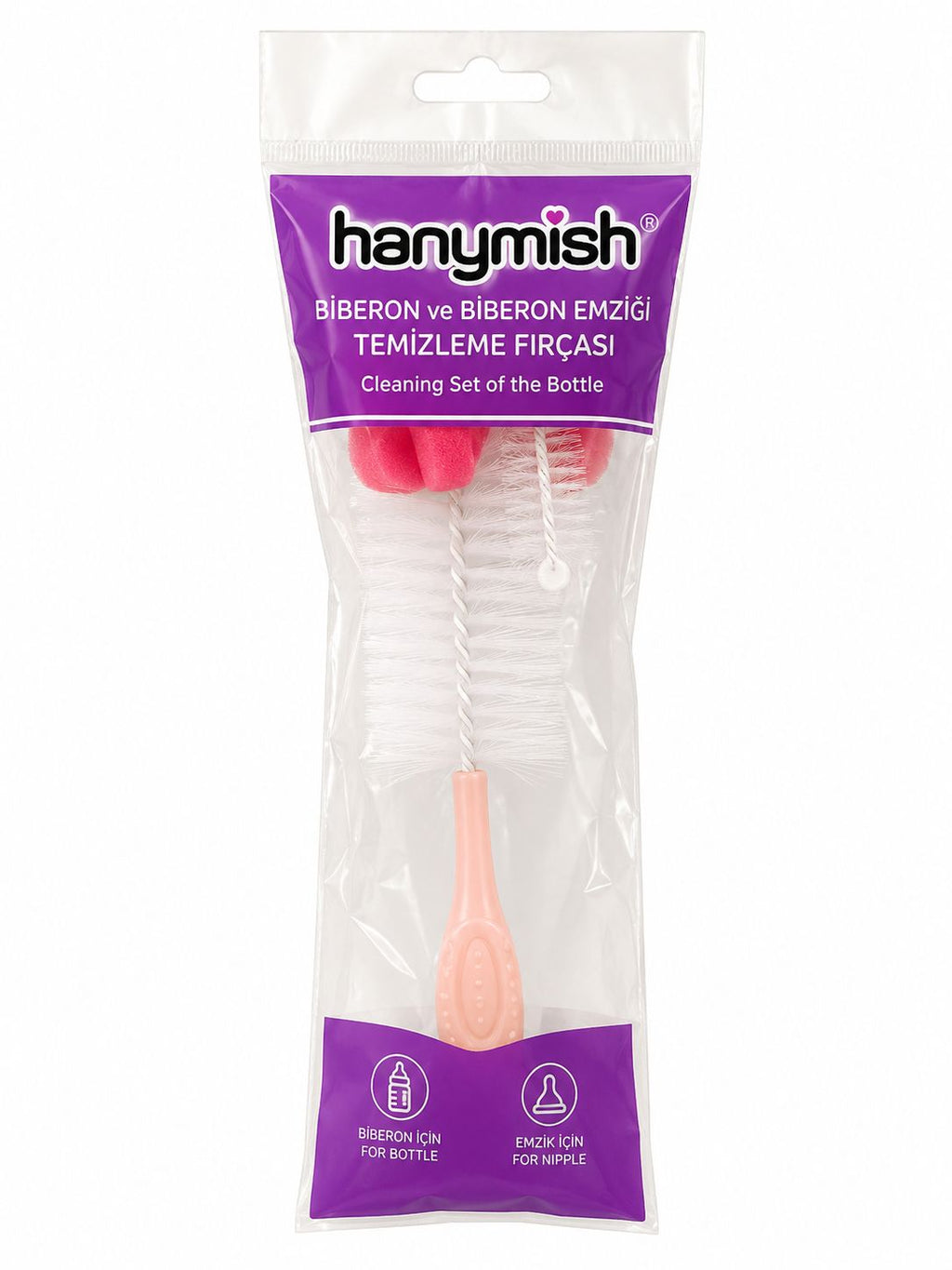 HANYMİSH BİBERON VE BİBERON EMZİĞİ TEMİZLEME FIRÇASI