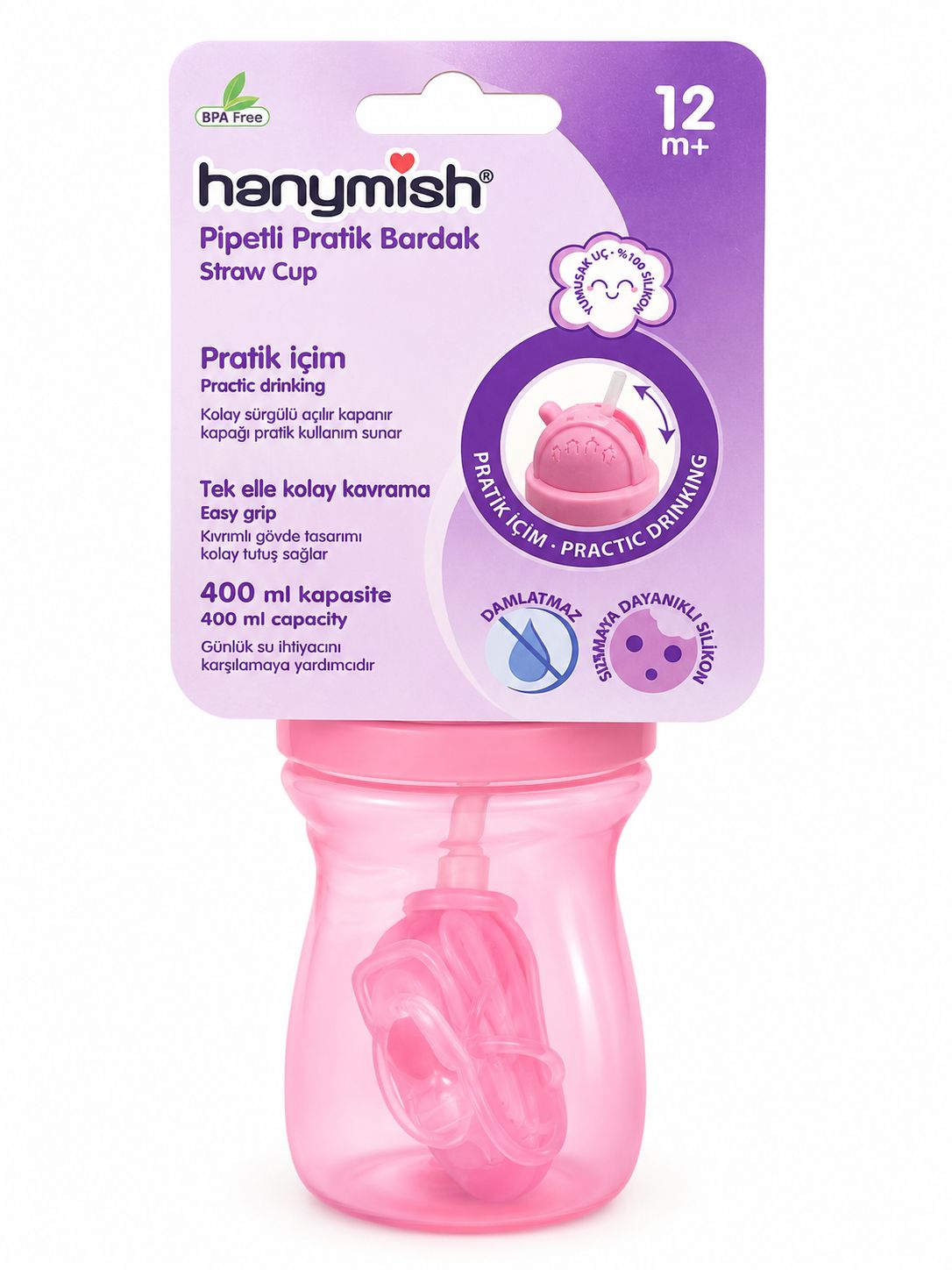 HANYMİSH PİPETLİ PRATİK BARDAK