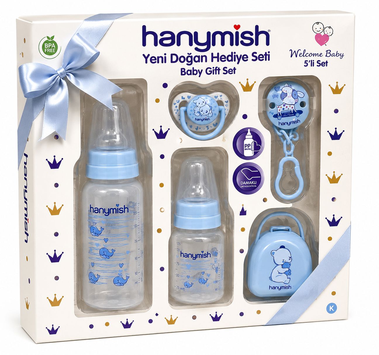 HANYMİSH YENİ DOĞAN HEDİYE SETİ PLASTİK