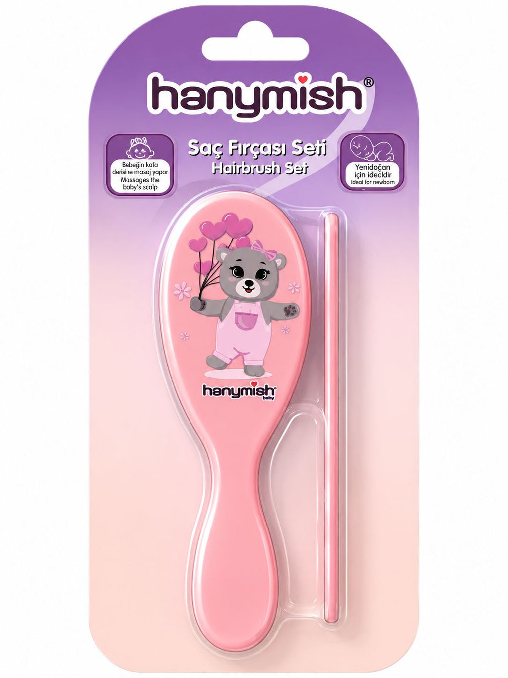 HANYMİSH SAÇ FIRÇASI SETİ