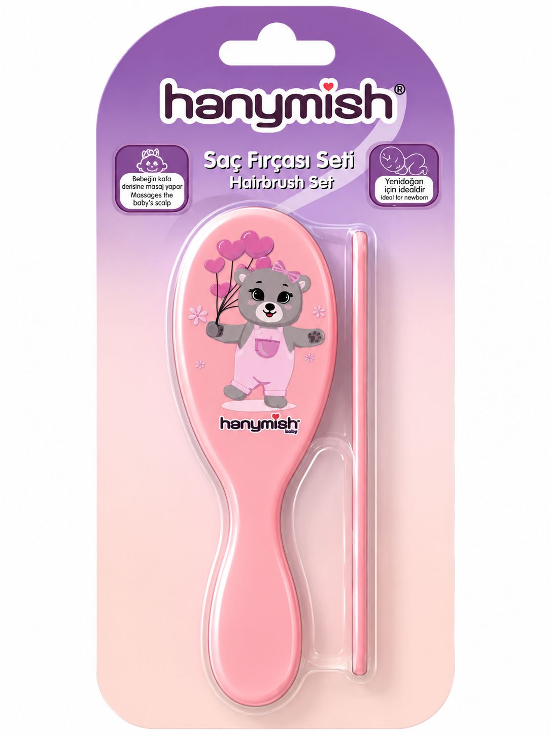 HANYMİSH SAÇ FIRÇASI SETİ