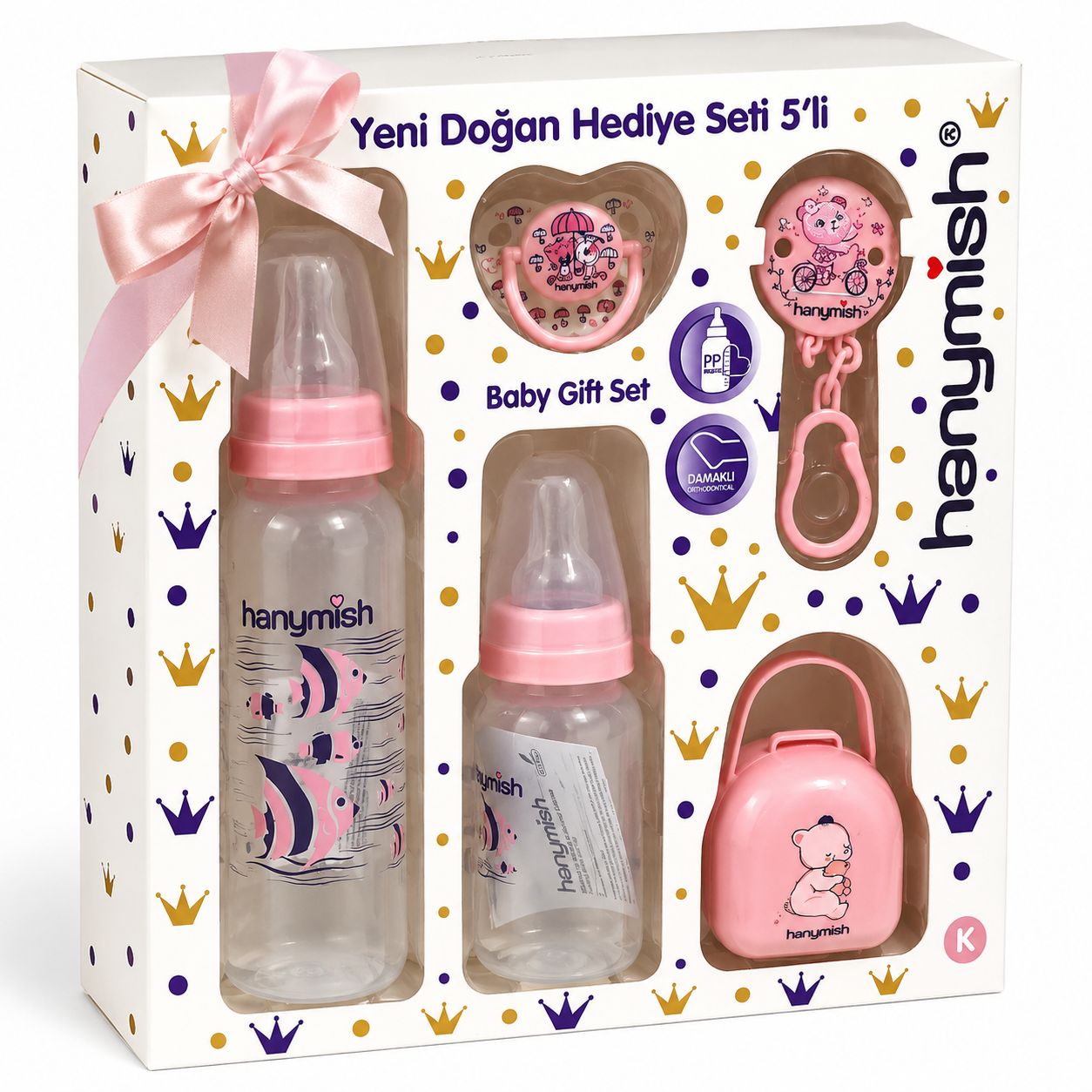 HANYMİSH YENİ DOĞAN HEDİYE SETİ PLASTİK